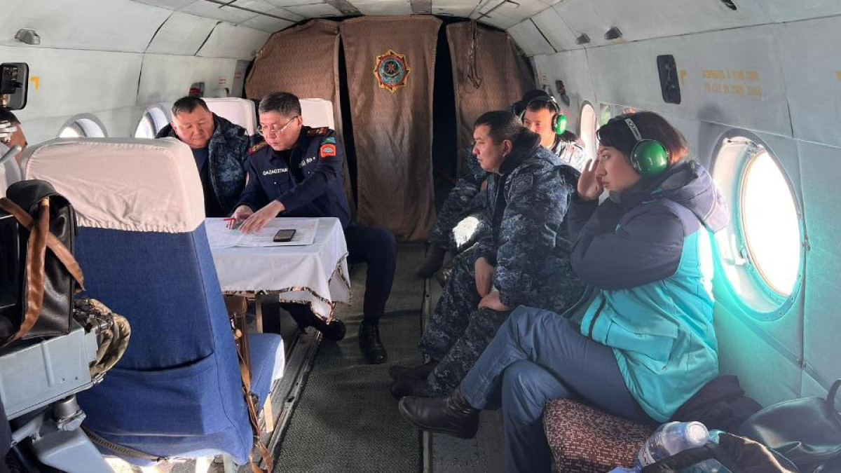 Ұлытау облысында жоғалып кеткен адамдарды іздеуге авиация жұмылдырылды