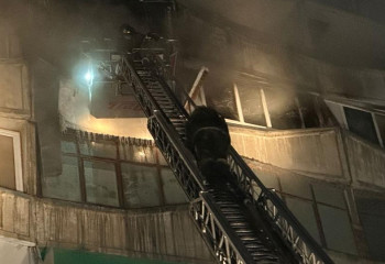 Погибший при пожаре в Караганде был полковником полиции в отставке