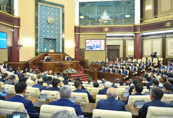 Совместное заседание палат Парламента РК состоится 13 января