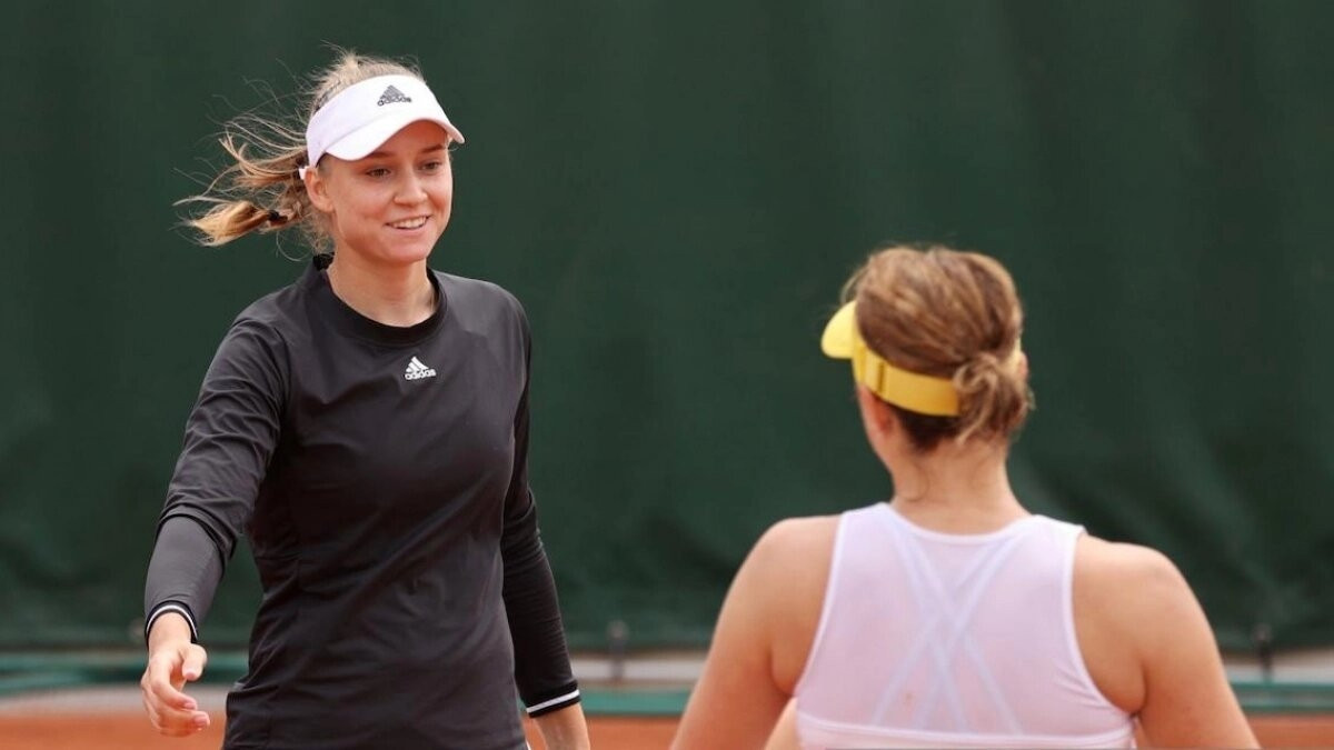 Rybakina reaches final of WTA series tournament in doubles