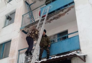 Қостанайда көпқабатты үйден өрт шығып, 51 адам эвакуацияланды