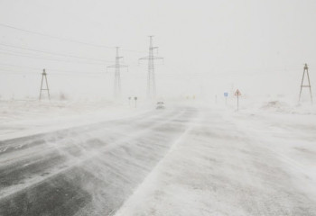 Из-за непогоды закрыты трассы в Карагандинской и Павлодарской областях