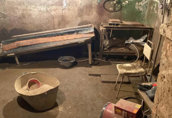 Более 70 кг золотосодержащего материала изъяли у жителя поселка Бестобе