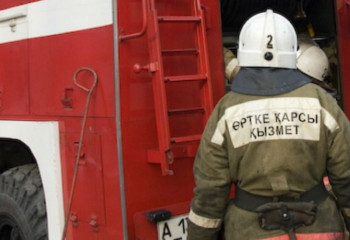 Алматыда өрт шығып, 60 адам эвакуацияланды