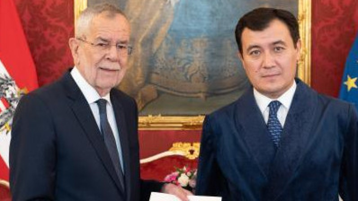 Ambassador of Kazakhstan presents letters of credence to Federal President of Austria