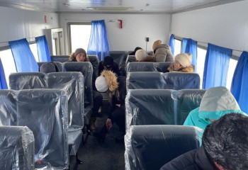 На трассе Кызылорда - Павлодар эвакуировали 20 человек