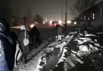 22 человека эвакуировали спасатели на трассе Усть-Каменогорск – Алматы