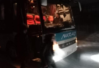 Абай облысында жарысқа бара жатқан спортшылар эвакуацияланды