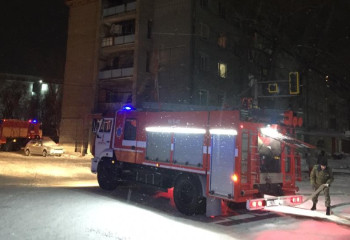 В Петропавловске из-за пожара эвакуировали жителей пятиэтажки