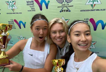 Kazakhstani tennis players win 10th anniversary ITF title
