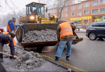 Из-за морозов коммунальщики Алматы работают в усиленном режиме