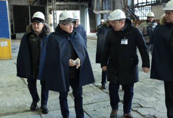 Алибек Куантыров спустился в Анненскую шахту в области Ұлытау