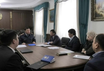 Көлік полицейлері мен «ҚТЖ» ҰК»  АҚ өкілдері жұмыс кездесуін өткізді