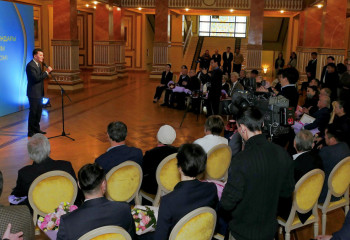 Фоторепортаж: Алматыда мәдениет саласындағы мемлекеттік стипендия табысталды