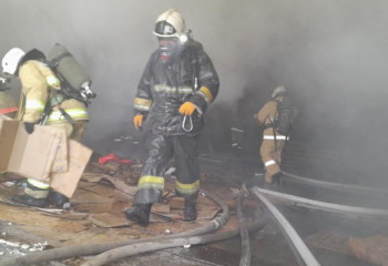 «Оңтүстік» индустриялдық аймақтағы өрт толықтай сөндірілді
