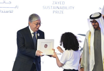 Президент Global High Schools номинациясымен колумбиялық мектепті марапаттады