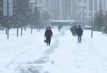 В двух областях Казахстана объявлено штормовое предупреждение