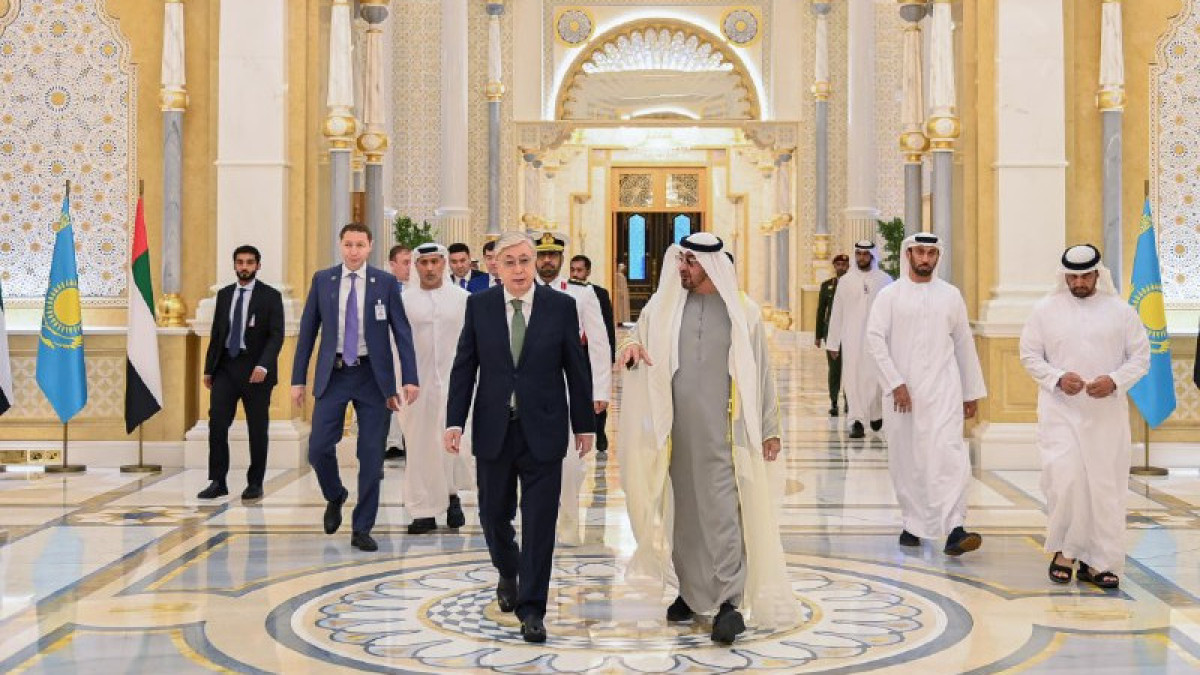 Президенты Казахстана и ОАЭ сделали совместное заявление