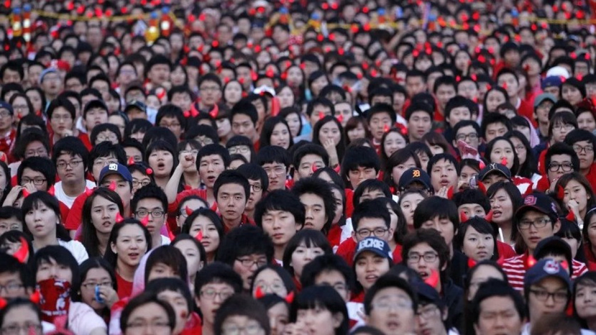 В Китае впервые за 60 лет произошло сокращение населения