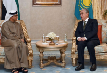 Токаев встретился с заместителем Премьер-министра ОАЭ