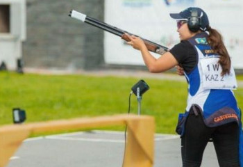 Kazakhstan wins gold at World Cup in skeet shooting