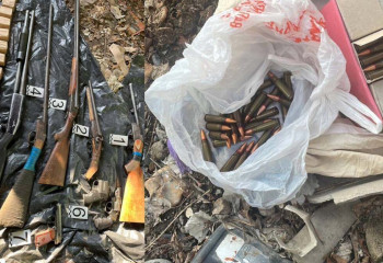 18 единиц оружия и более 900 боеприпасов обнаружили в Жамбылской области