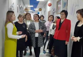 Мектепке дейінгі білім беру мекемелерінің педагогтары тәжірибе алмасты