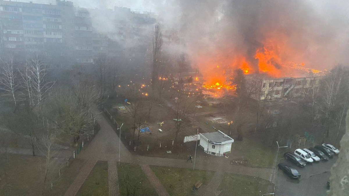 В Киевской области разбился вертолет с главой МВД Украины