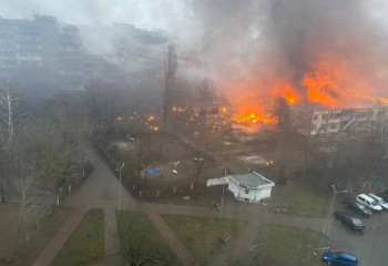 Киевте тікұшақ құлап, Украина Ішкі істер министрі мен 17 адам қаза тапты