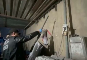 Оружие и гранату изъяли у работника автомастерской в Кентау