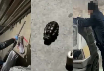 Кентау тұрғынынан қару-жарақ пен жарылғыш заттар тәркіленді