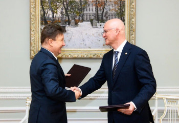 Роман Скляр провел переговоры с главой «Газпрома»