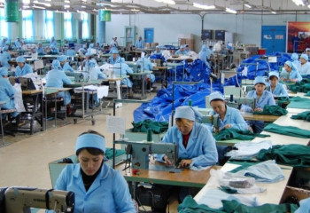 Елдегі жеңіл өнеркәсіпте өндіріс көлемі артты