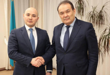 Kazakh Minister of National Economy meets with President of Turkic Investment Fund