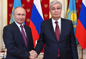Kazakh, Russian Presidents discuss issues of strategic partnership