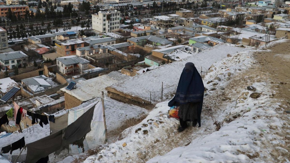 Omer Abrar/AFP/Getty Images 