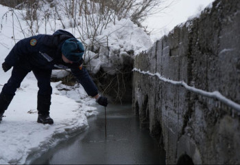 В Усть-Каменогорске  ведутся работы по подготовке к паводкам