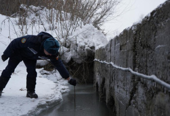 Өскеменде көктемгі су тасқынына дайындық жүргізілуде