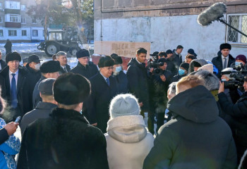 Құбырдың жарылғаны туралы хабарды тексеру үшін арнайы келдім - Тоқаев