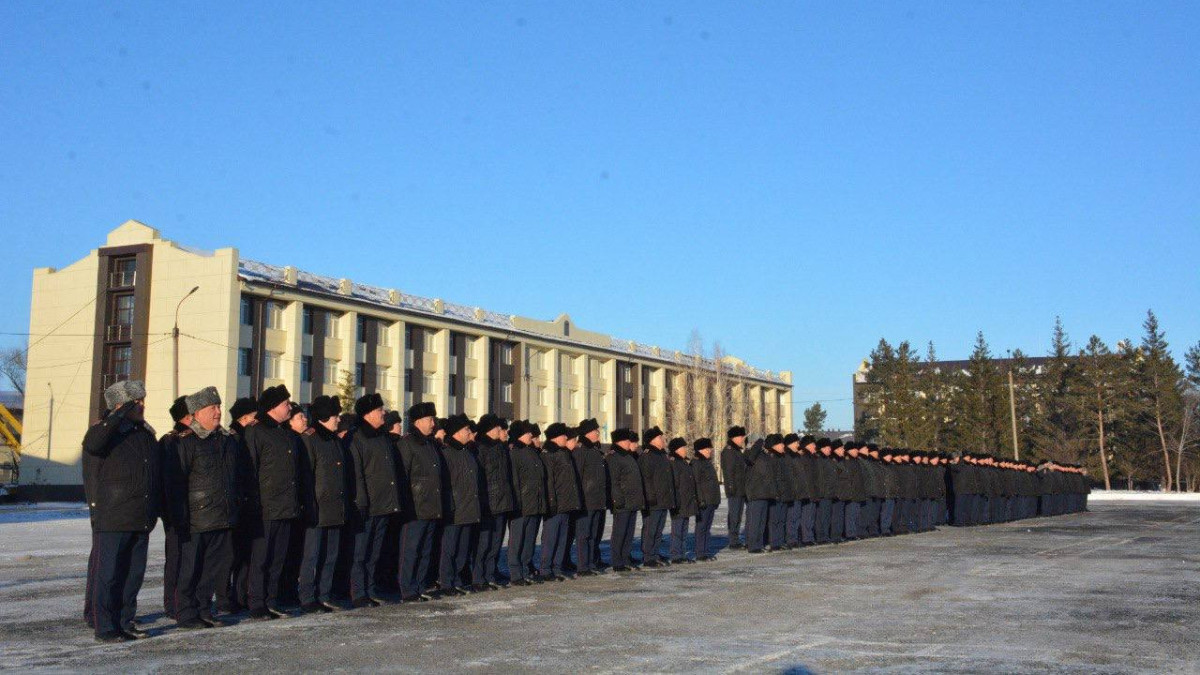 В Петропавловске прошли учебные сборы для  офицеров полиции