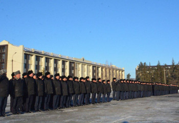 В Петропавловске прошли учебные сборы для  офицеров полиции