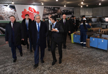 Главе государства представили аграрный потенциал Костанайской области