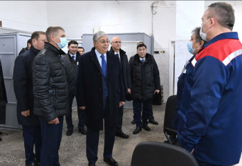 Токаева проинформировали о состоянии оборудования ТЭЦ в Лисаковске