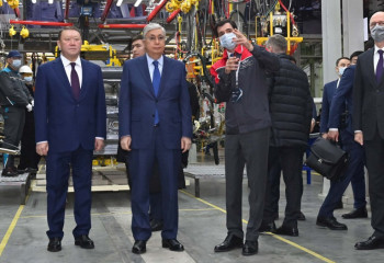 Мемлекет басшысы Kia автомобильдерінің  өндірісін іске қосты