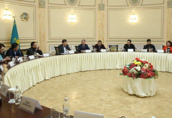 Дархан Қыдырәлі Алматы қаласына жұмыс сапарымен барды