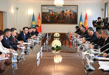 Мәулен Әшімбаев бастаған Палата делегациясы Қырғыз еліне барды