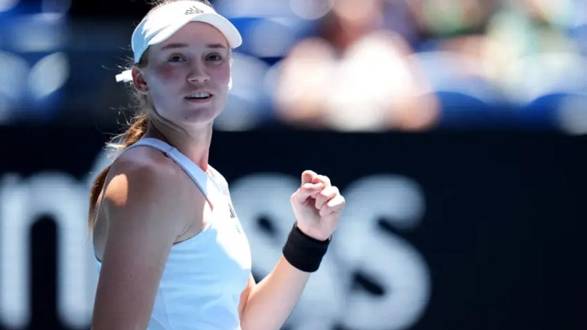 Елена Рыбакина Australian Open турнирінде жартылай финалға шықты