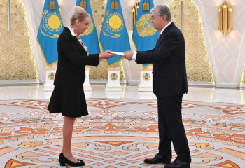 Kassym-Jomart Tokayev receives credentials of ambassadors of states