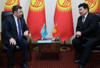 Дархан Кыдырали встретился с Министром культуры, информации, спорта и молодежной политики Кыргызстана