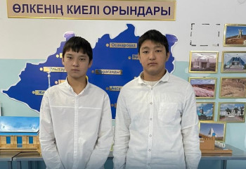 Қарағандылық оқушылар көршілерін өрттен құтқарды